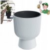 Prosperplast Kvetináč MILLY s vkladom 29,8 cm biely