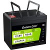 Green Cell LFPGC12V50AH baterie do UPS Lithium-železo-fosfátová (LiFePo4) 12 V 50 Ah