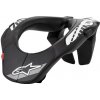 krční chránič NECK SUPPORT 2020, ALPINESTARS, dětský (černý/bílý, vel. UNI)