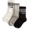 Ponožky VANS CLASSIC CREW CHECKERBOARD SOCKS WHITE Veľkosť: 46-49