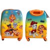 Detský kufor vysoký na kolieskach oranžový BC-PP-006, rozmer 32x48x23 cm, kufor Paw Patrol oranžový - Labková patrola, Impol Trade