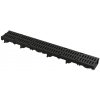 Alca Alcadrain AVZ112-R402 - Vonkajší žľab 60 mm s plastovým rámom a kompozitným roštom B125