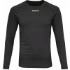 Kompresné tričko CCM Compression LS Top black