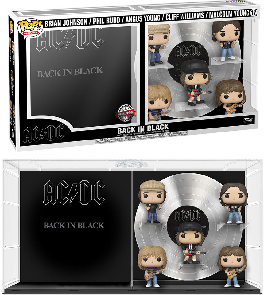 Funko POP! AC/DC Albums 5-Pack Back In Black 9 cm