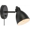Markslöjd | Markslöjd 108712 - Nástenná lampa STORY 1xE14/40W/230V čierna | ML1420