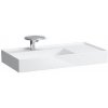 Laufen Kartell - Umývadlo, 90x46 cm, biela-bez prepadu, s 1 otvorom na batériu H8103380001111