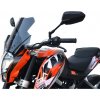 Turistické plexi KTM 200 DUKE 2011-2016 GRAFIT (svetlý)