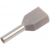 KR007508x2 GY Izolovaný návlek 2x 0,75mm2x8 100ks