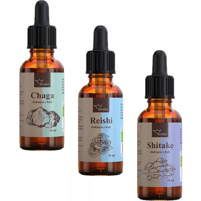 Serafin Chaga BIO Tinktúra z húb 30 ml