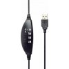 GEMBIRD sluchátka s mikrofonem MHS-U-001 Gaming, černá, USB