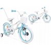 Detský bicykel SIrox Rainbow White Blue, koleso 16