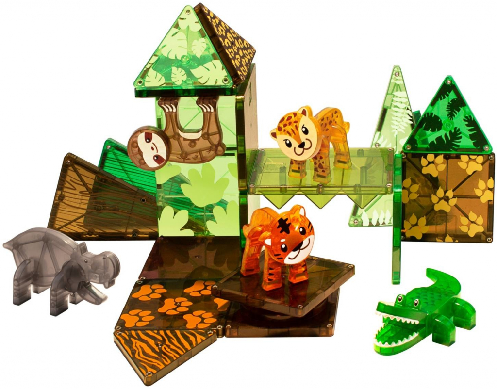 Magna-Tiles Magnetická stavebnica Jungle 25 ks