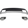 KITT Specials Rear Diffuser and Exhaust Tips Tailpipe Package suitable for Mercedes A-Class W176 (2012-2018) Sport Pack