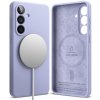 Ringke - Silicone MagSafe silikónové puzdro s MagSafe pre Samsung Galaxy S26 - levanduľové