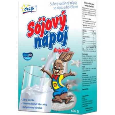 ASP Sójové mlieko zajac 400 g od 2,72 € - Heureka.sk