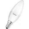 Osram LED VALUE CL B FR 40 5,7W/840 E14 4000K biela