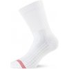 Lasting Antibakteriální bambusové ponožky TSR bílé