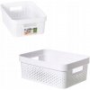CURVER Úložný box INFINITY 11 l recyklovaný plast bílý