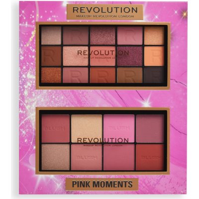 Darčeková kozmetická sada REVOLUTION Pink Moments Face & Eye Gift Set (5057566770590)