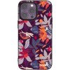 Picasee silikónový čierny obal pre Apple iPhone 14 Pro Max - Purple Leaf