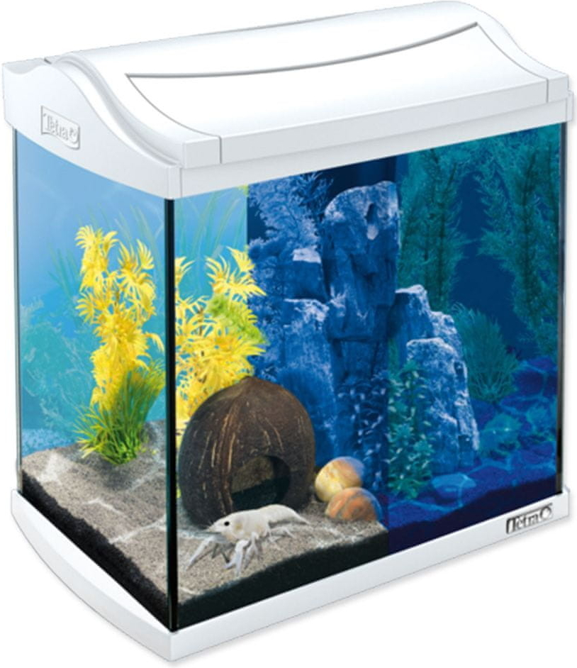 Tetra AquaArt LED akvarijný set biely 30 l
