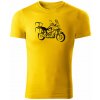 T-ričko Honda VFR1200X Crosstourer pánske tričko Farba trička: Žltá, Veľkosť: XXL