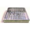 PLASTICK Poklop vodotesný pre zadláždenie ASL H100/0660 - rám 660x660, H100, 7,0t