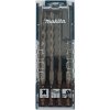 Makita Príslušenstvo - 5-dielna súprava vrtákov do muriva SDS Plus B-49074