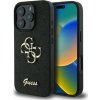 Pevné pouzdro Guess Guess GUHCP16XHG4SGK iPhone 16 Pro Max 6.9 černo/černé Fixed Glitter Big 4G