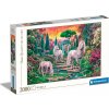 Puzzle Clementoni Klasickí záhradní jednorožci 2000 dielikov