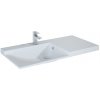 Elita Metis umývadlo 92x50 cm obdĺžnik umývadlo na nábytok biela RE040900098060