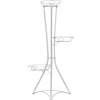 KW041 STOJAN NA 3 KVETY VEŽA BIELA 110CM