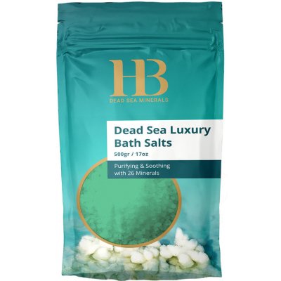 HB Luxusná soľ do kúpeľa, zelená - jablko