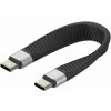 Dátový kábel AlzaPower FlexCore USB-C to USB-C 2.0, 5A, 100W (APW-ADTCTC01B)