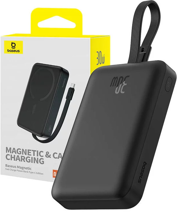 Baseus Powerbank Magnetic Mini 10000mAh 30W MagSafe (black)