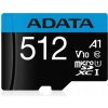 Adata MicroSDXC 512GB Premier AUSDX512GUICL10A1-RA1