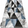 Wilsondo Sivo-modrý geometrický koberec Nano Rozmer: 180x270 cm