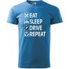 Tričko s potlačou Eat sleep drive bmw