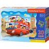 CASTORLAND Puzzle Londýnsky autobus MAXI 20 dielikov