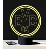 Beling 3D lampa, BVB Borussia Dortmund, 7 farebná S201