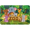 Jedálenská Podložka Zvieratá zo ZOO 43x28 cm
