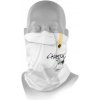 Respilon® multifunkčný nákrčník R-shield Charity Jam White - Light / Classic R-shield Light, biela