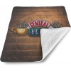 Sablio Deka pre bábätko Seriál Priatelia CENTRAL PERK Tehly - 90x120 cm