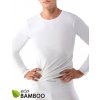 Gina Pánske tričko s dlhým rukávom 58007P biela S/M