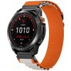 PROTEMIO PROTEMIO Alpský ťah remienok pre smart hodinky so šírkou 22mm béžový-oranžový 86917