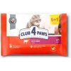 Vlhké krmivo pre mačky Club 4 Paws Premium hovädzie mäso 0,48 kg