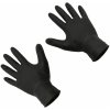 SEFIS Superior extra pevné nitrilové rukavice veľkosť M čierne 10ks