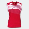Joma Dámsky dres SUPERNOVA II T-SHIRT RED-WHITE SLEEVELESS Veľkosť: L