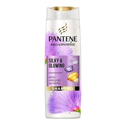 Pantene Pro-V Miracles Silky & Glowing Šampón 300 ml