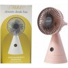 Vitammy Dream desk fan, USB mini stolný ventilátor, ružový